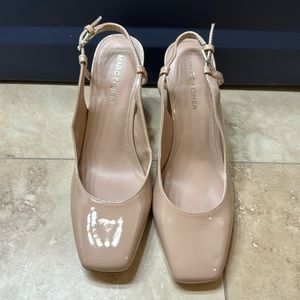 NWOT Marc Fisher Women's Valana Pump Beige